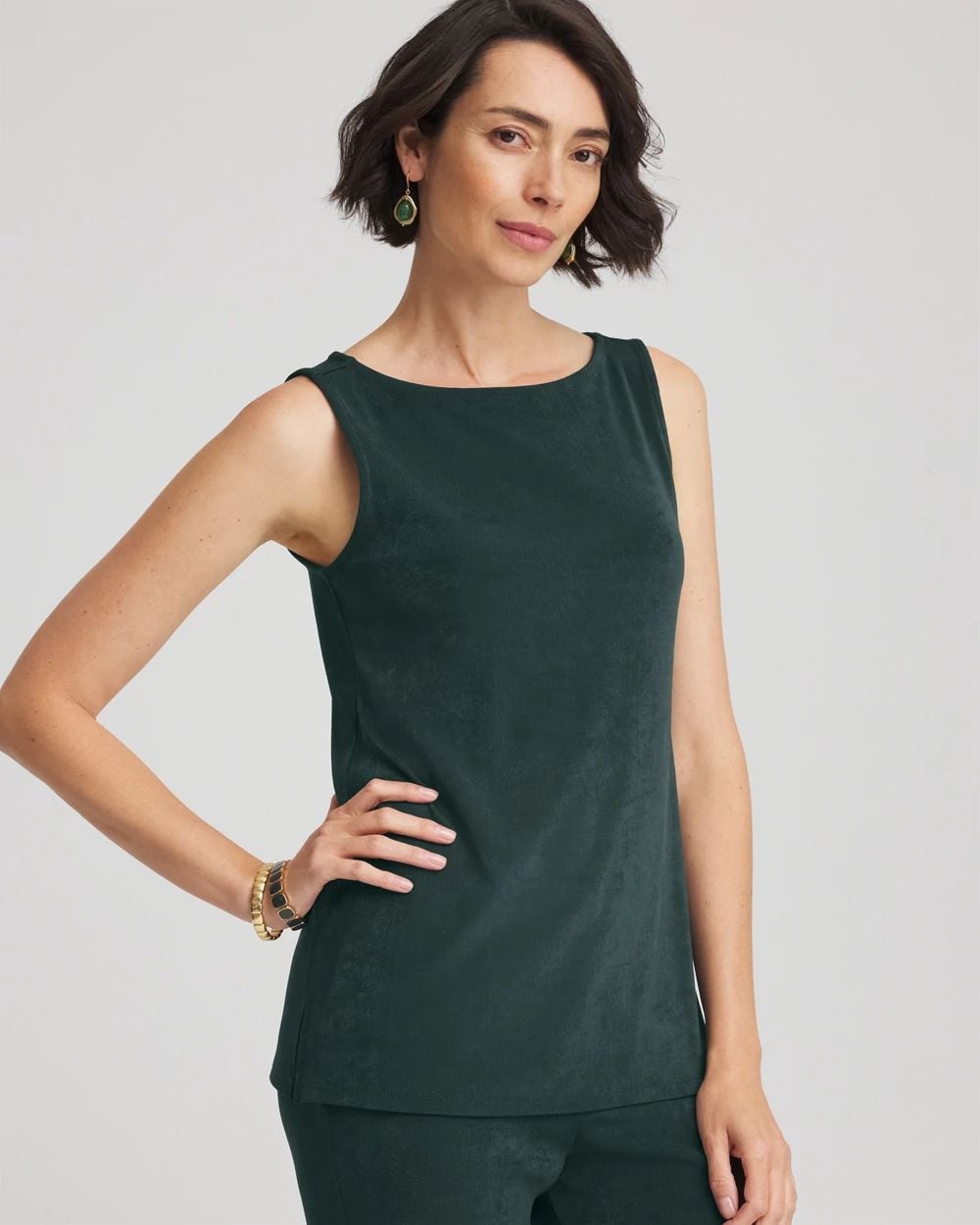 Jent Louis Neck Piercing Tank Topジェントルイス Jent Louis Neck Piercing Tank Topジェントルイス Neck